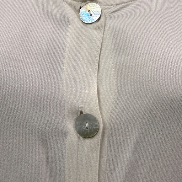 Casual Studio Vintage Shell Button Front Short Sleeve Dress with Pockets… - Picture 6 of 7